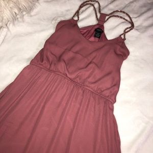 Mauve Maxi-dress